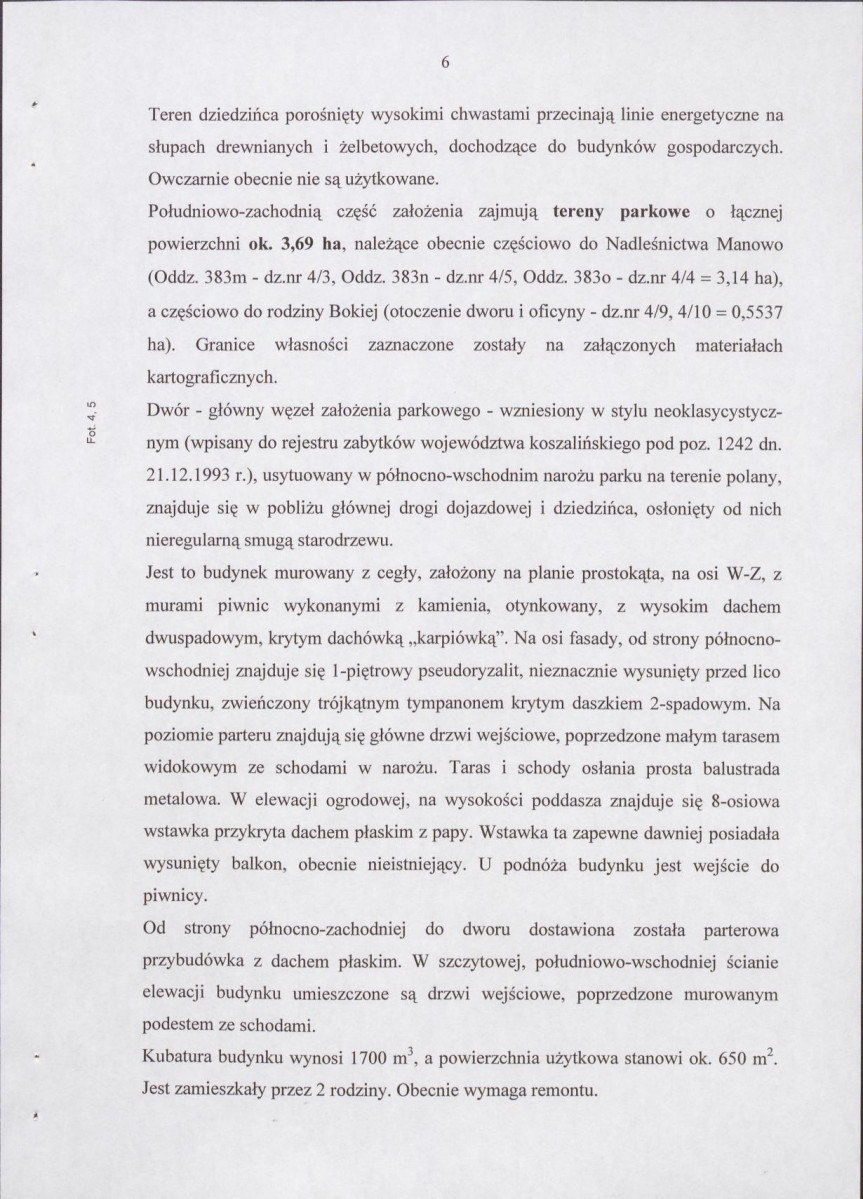 EP - Ewidencja parkowa, skan nr 9