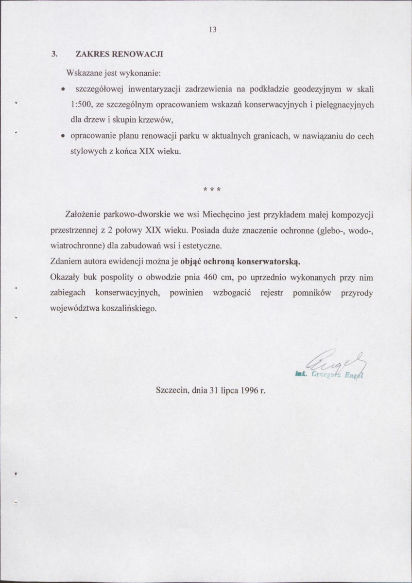 EP - Ewidencja parkowa, skan nr 16
