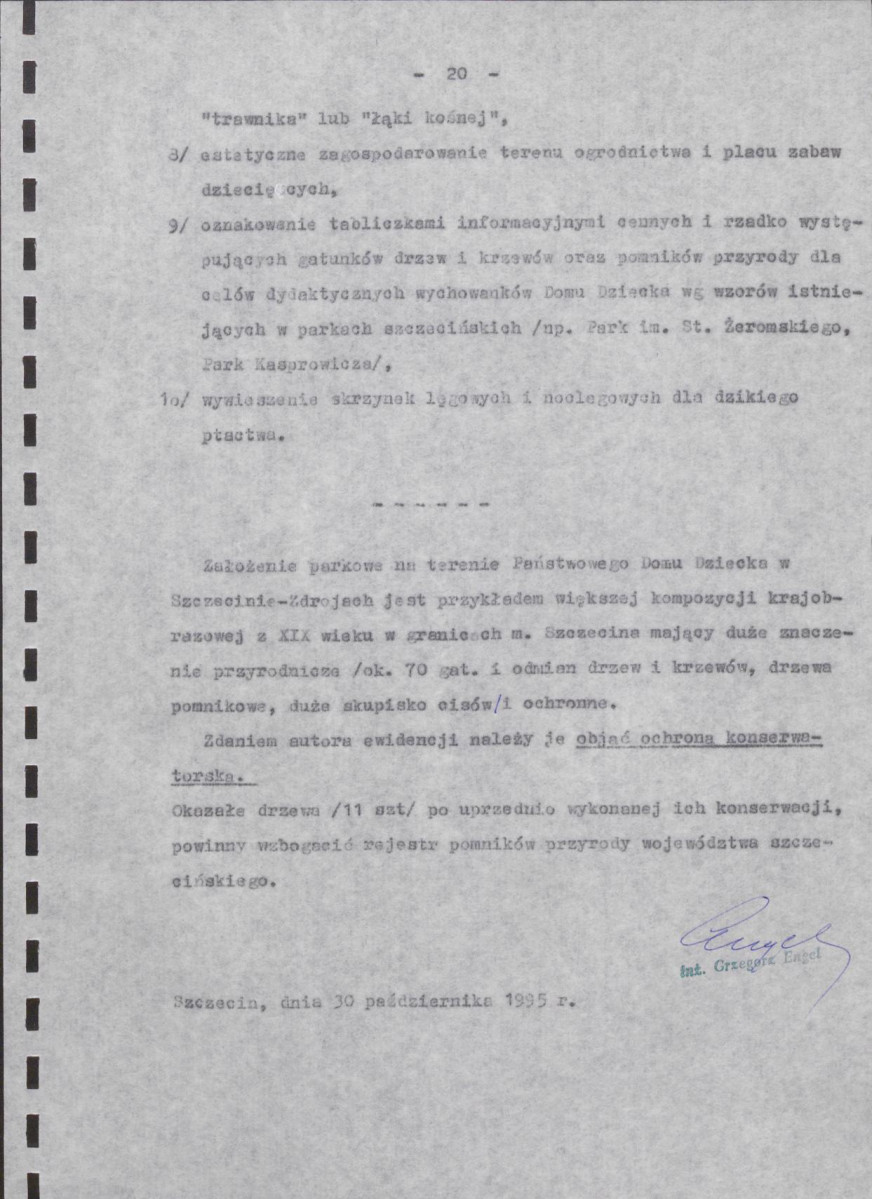 Ewidencja parkowa, skan nr 21
