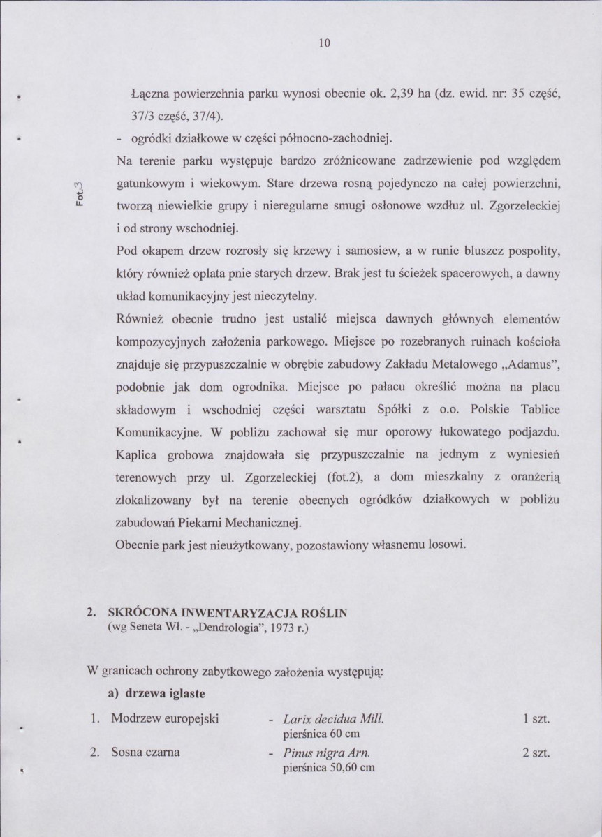 EP - Ewidencja parkowa, skan nr 13