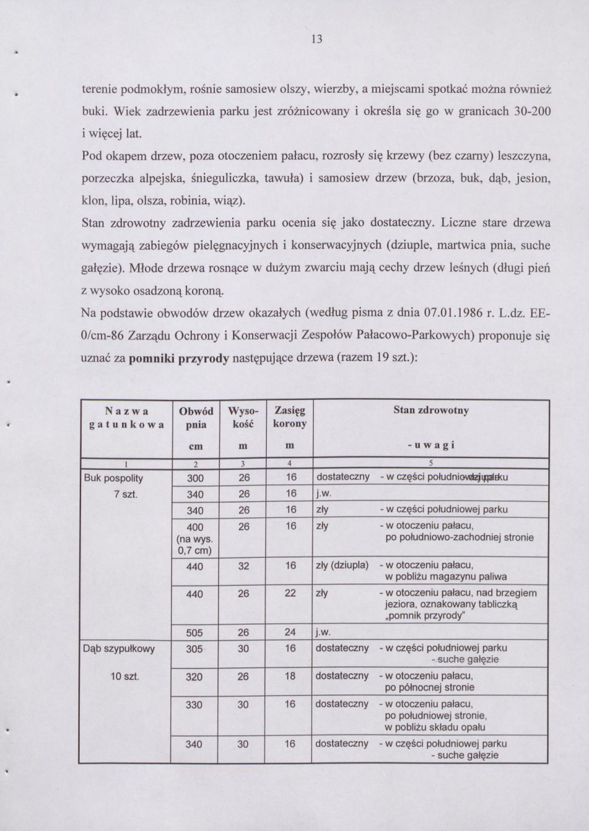 EP - Ewidencja parkowa, skan nr 16