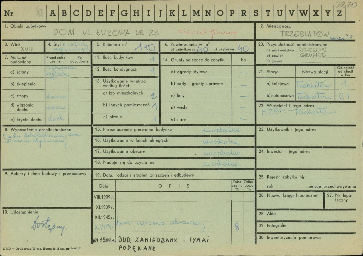 Karta zielona, skan nr 1