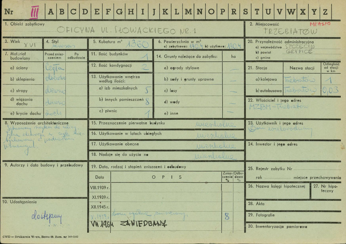 Karta zielona, skan nr 1