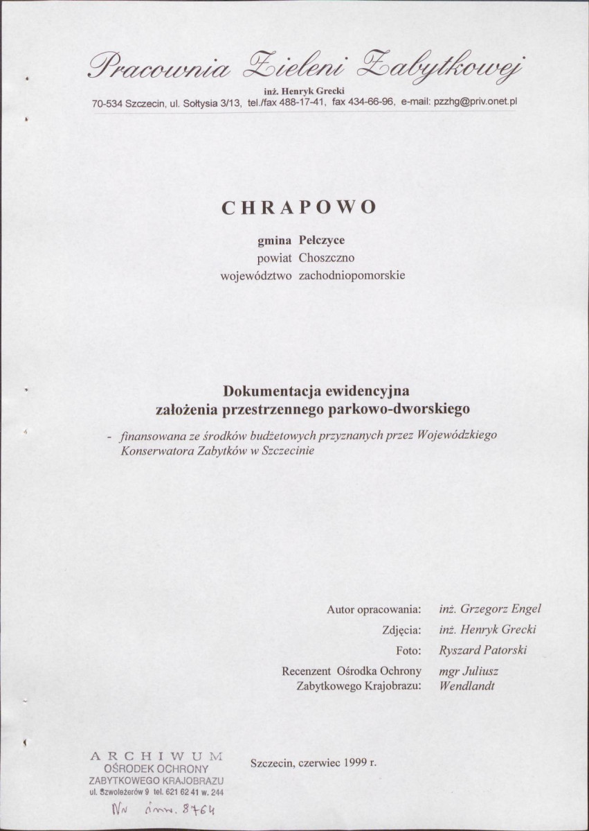 EP - Ewidencja parkowa, skan nr 3