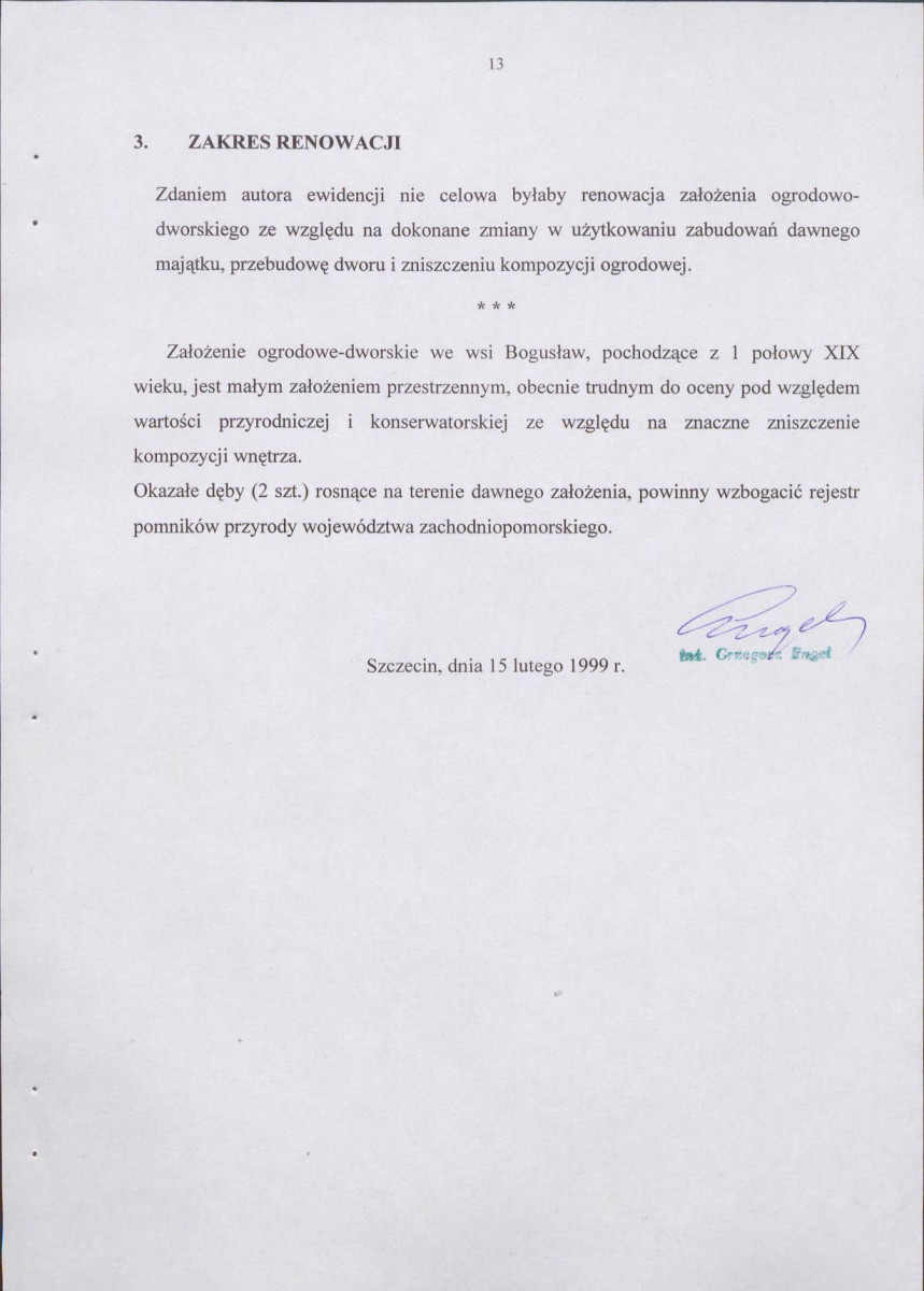 EP - Ewidencja parkowa, skan nr 19