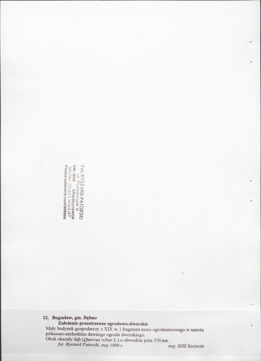 EP - Ewidencja parkowa, skan nr 58