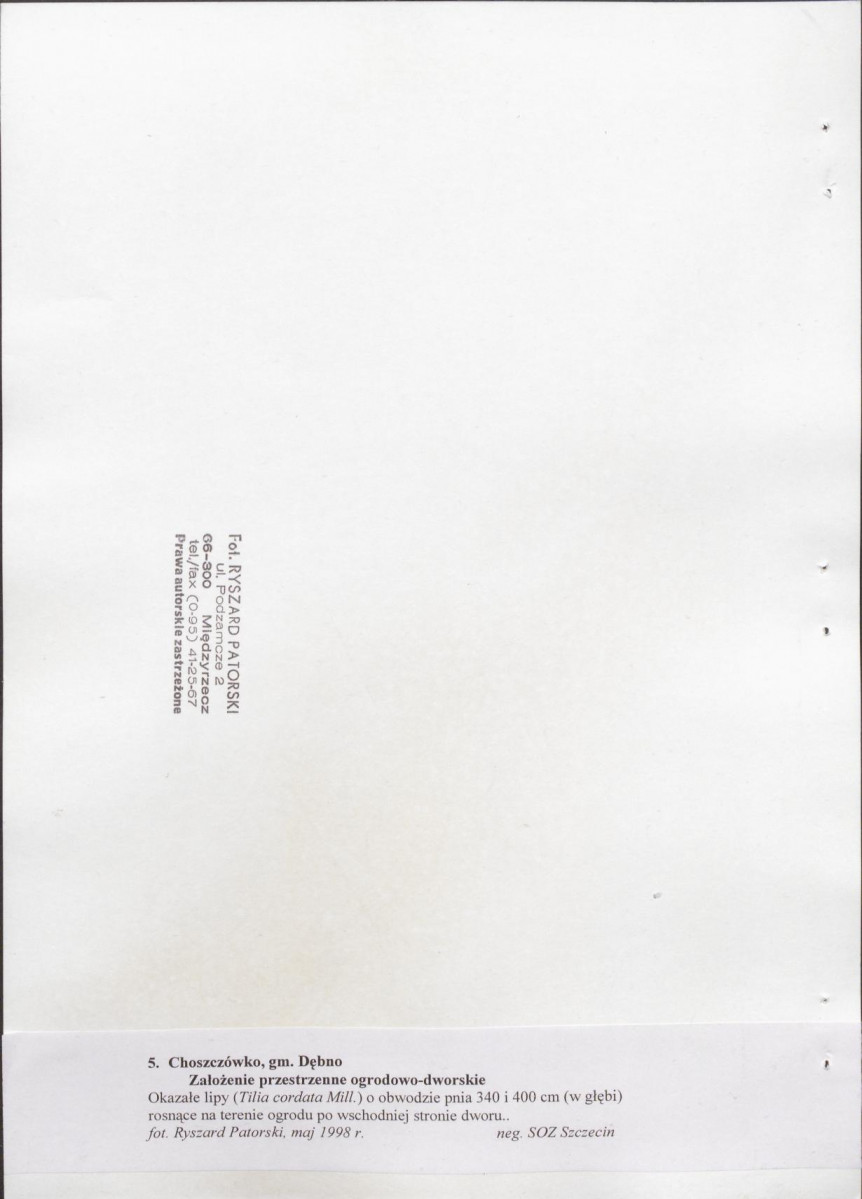 EP - Ewidencja parkowa, skan nr 30
