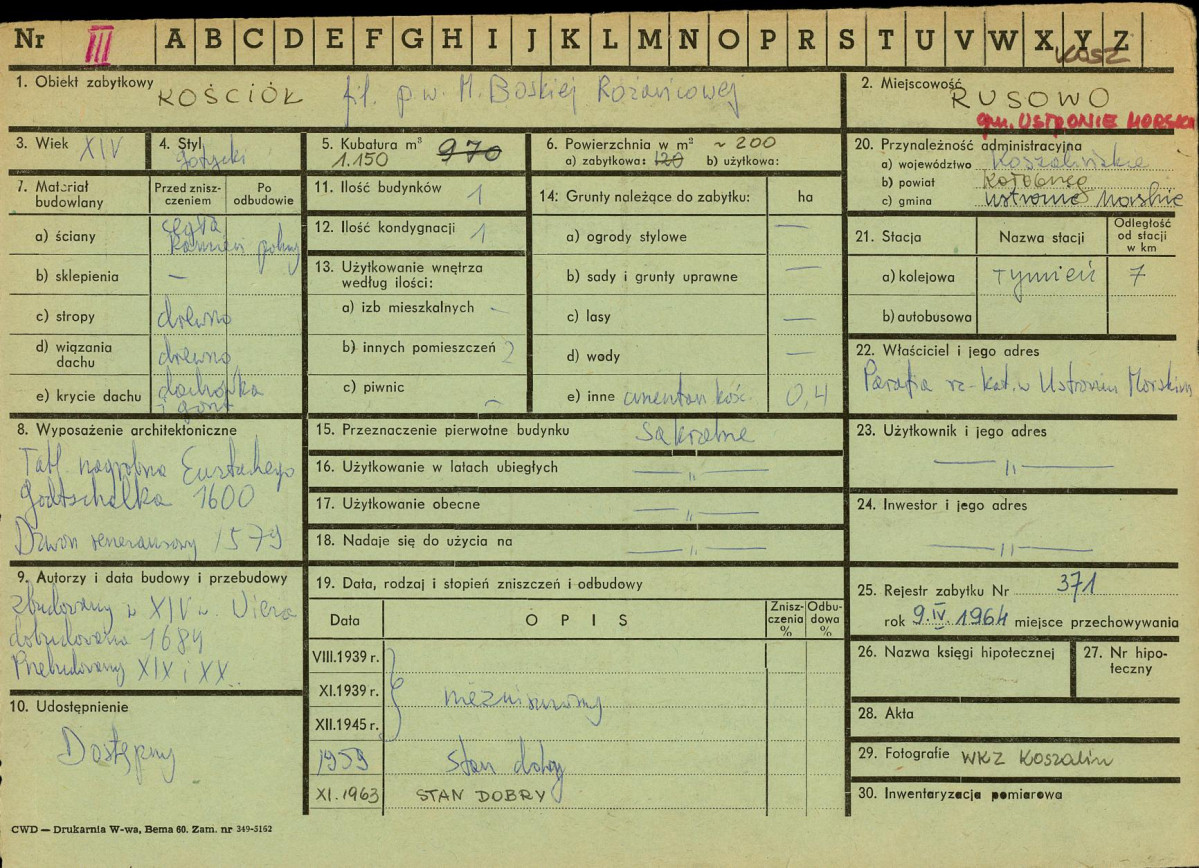 Karta zielona, skan nr 1