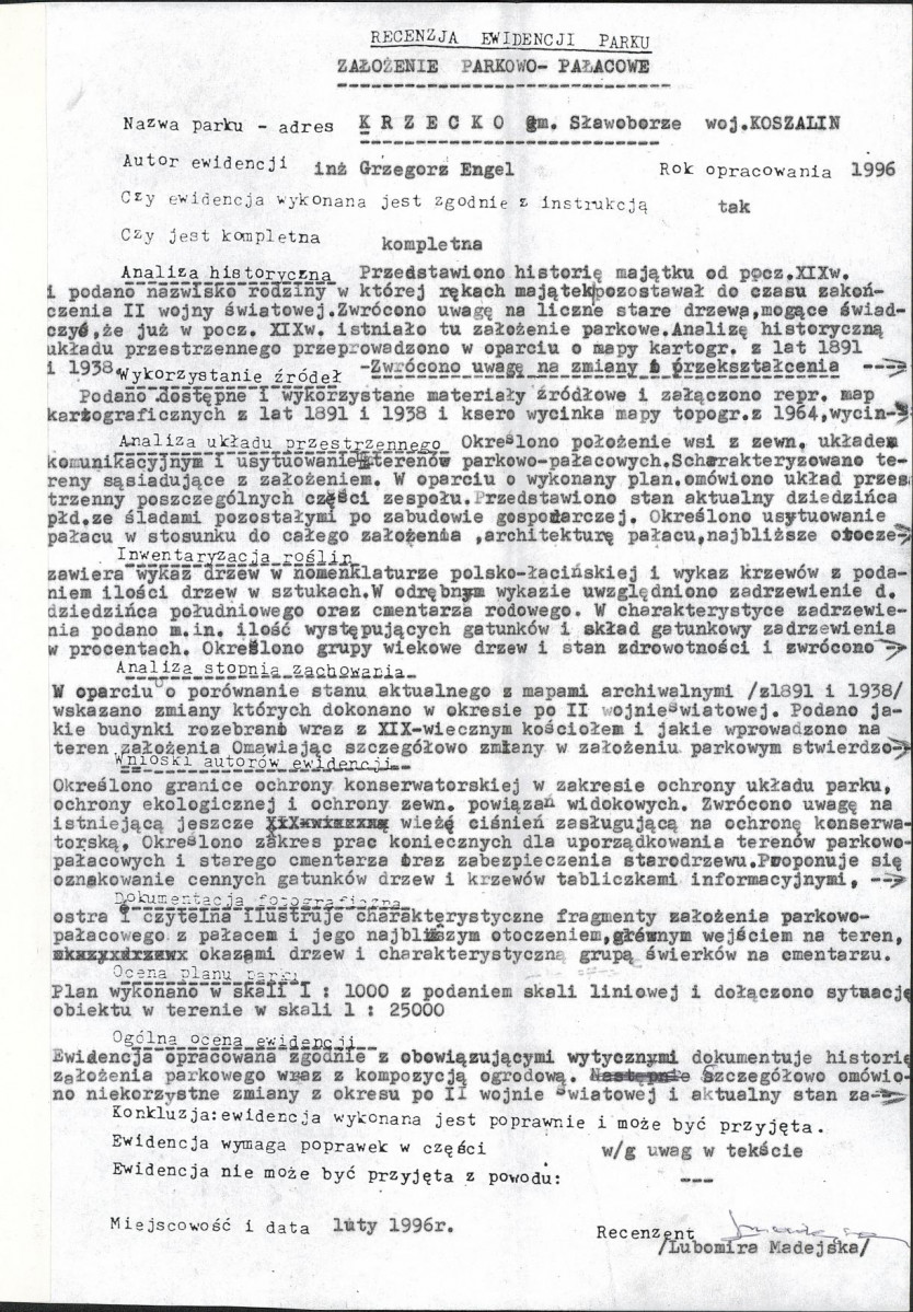 EP - Ewidencja parkowa, skan nr 50