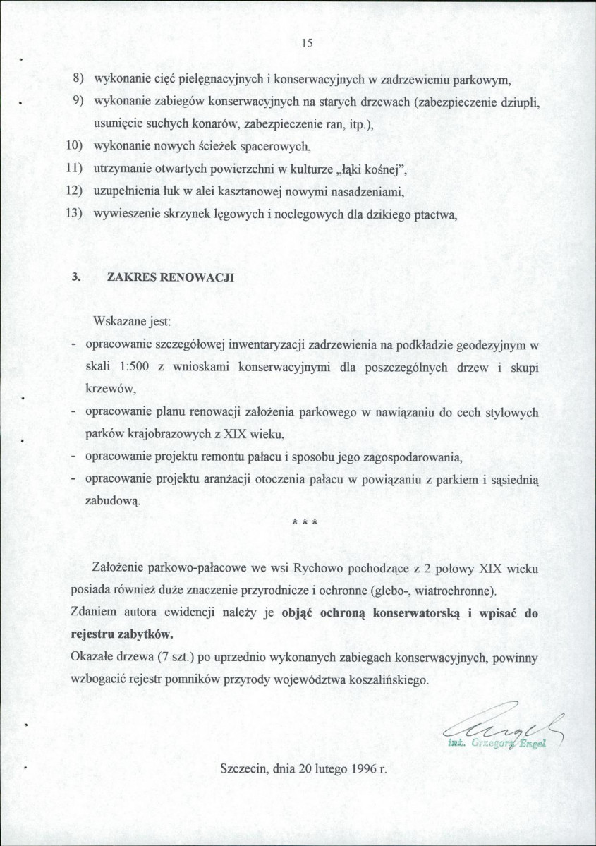 Ewidencja parkowa, skan nr 17