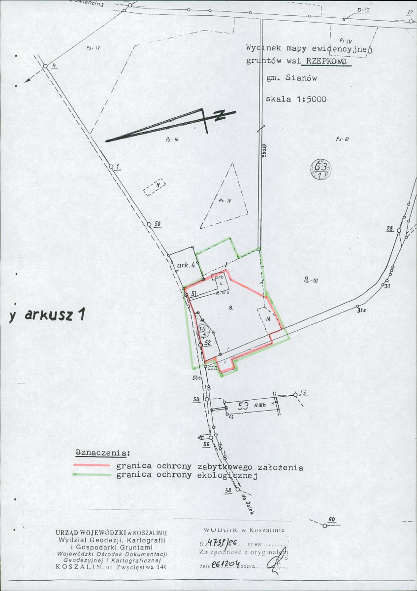 EP - Ewidencja parkowa, skan nr 16