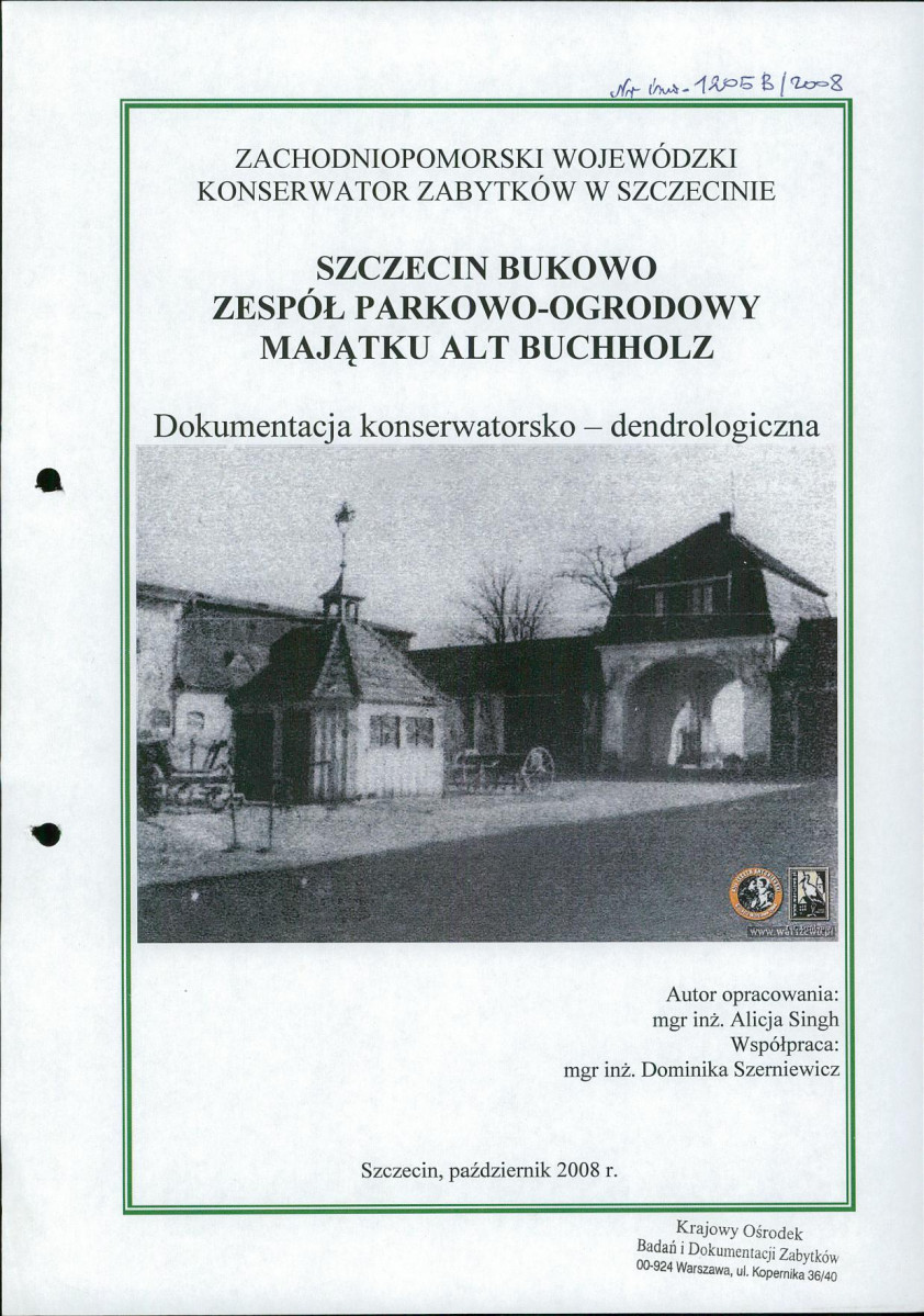 EP - Ewidencja parkowa, skan nr 2