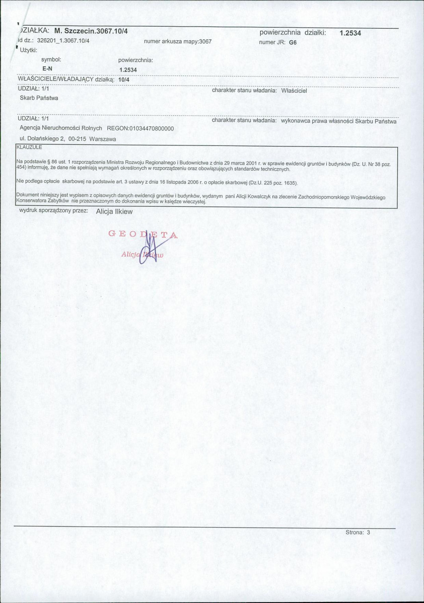 EP - Ewidencja parkowa, skan nr 49