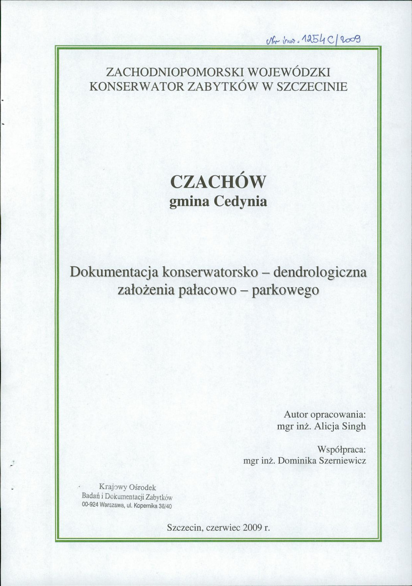 EP - Ewidencja parkowa, skan nr 2