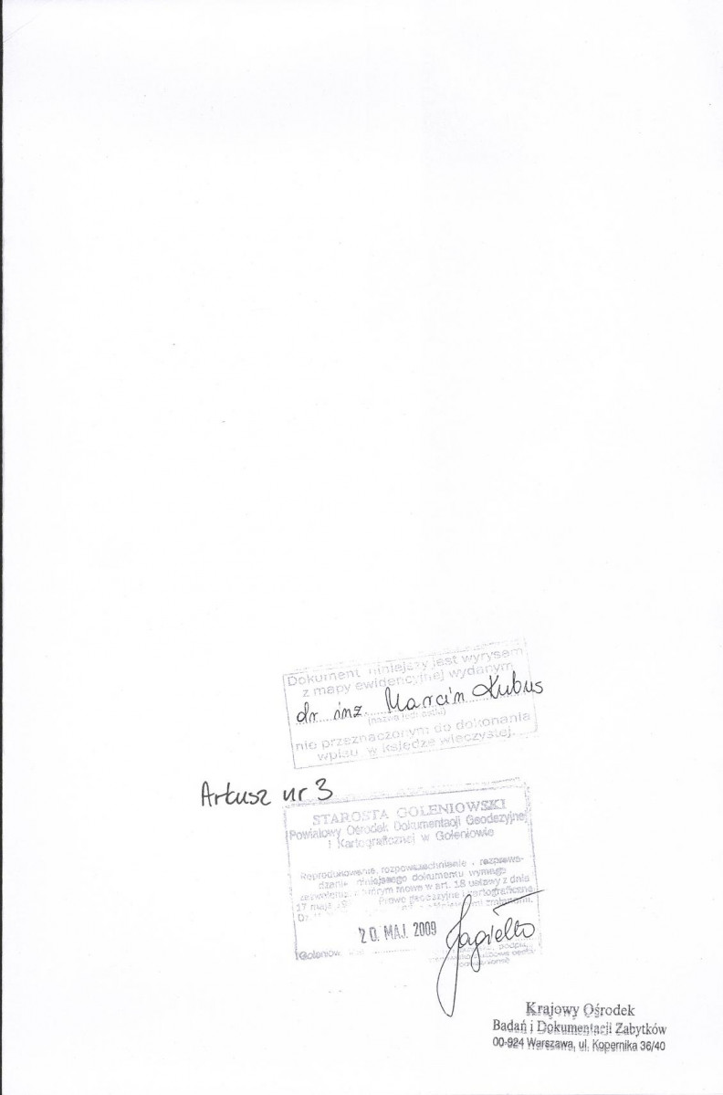 EP - Ewidencja parkowa, skan nr 33