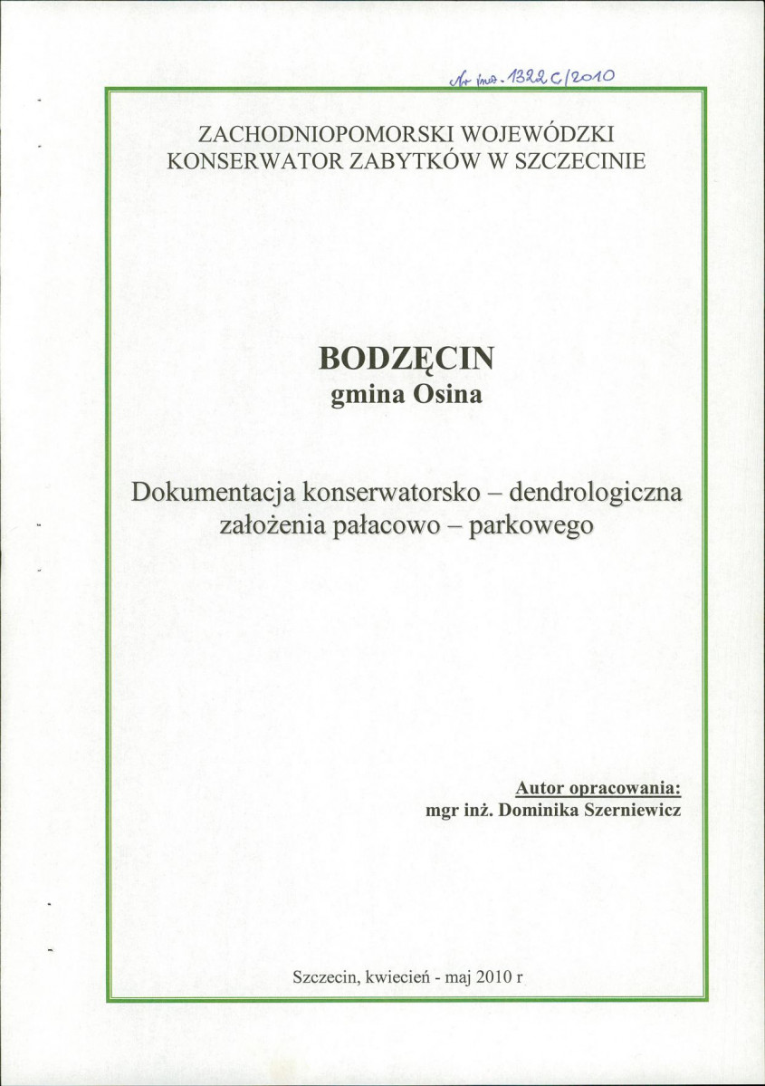 EP - Ewidencja parkowa, skan nr 3
