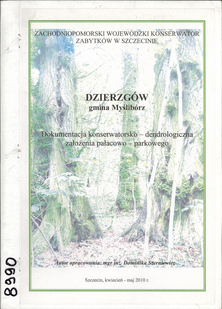 EP - Ewidencja parkowa, skan nr 1
