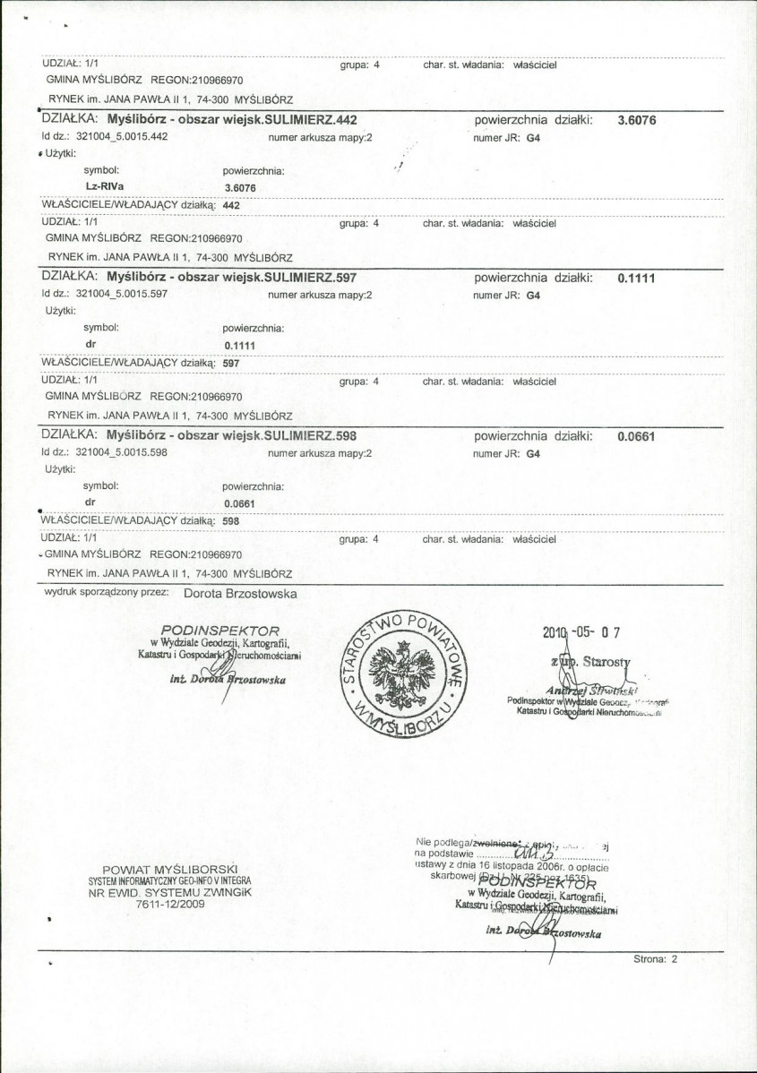 EP - Ewidencja parkowa, skan nr 47