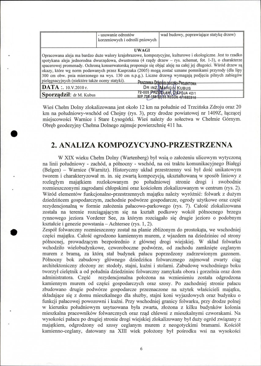EP - Ewidencja parkowa, skan nr 6