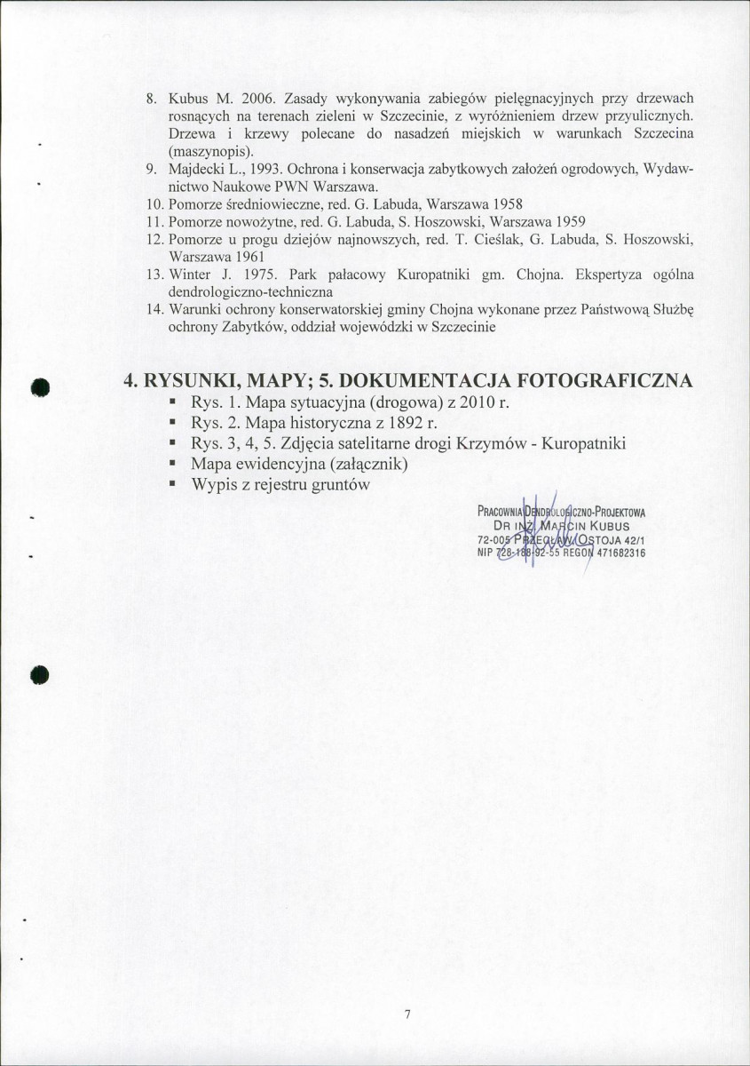 EP - Ewidencja parkowa, skan nr 8