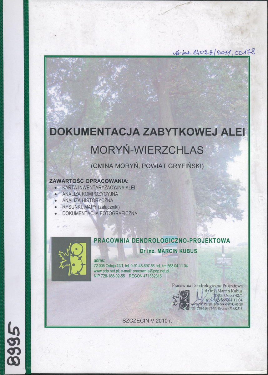 EP - Ewidencja parkowa, skan nr 1