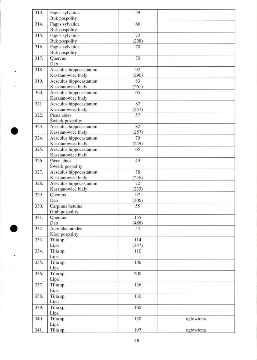 Ewidencja parkowa, skan nr 28