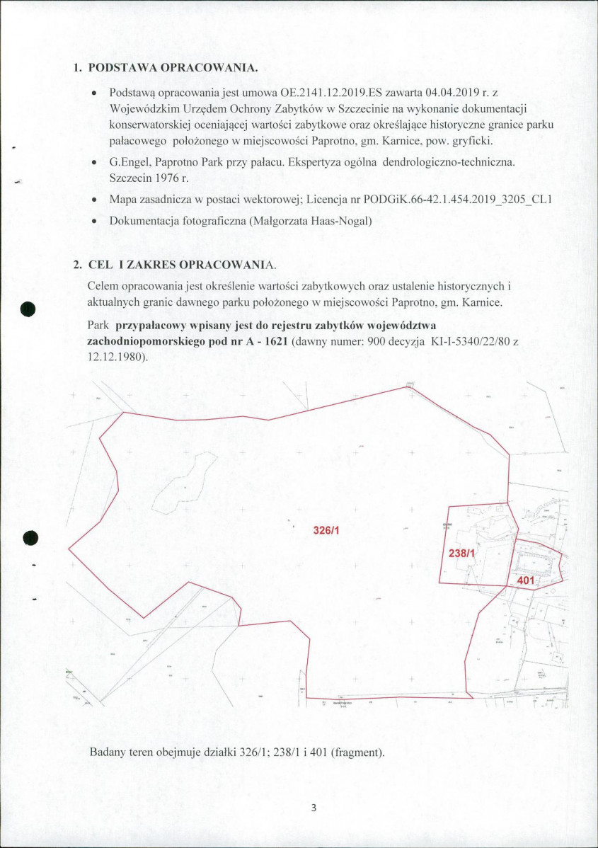 Ewidencja parkowa, skan nr 3