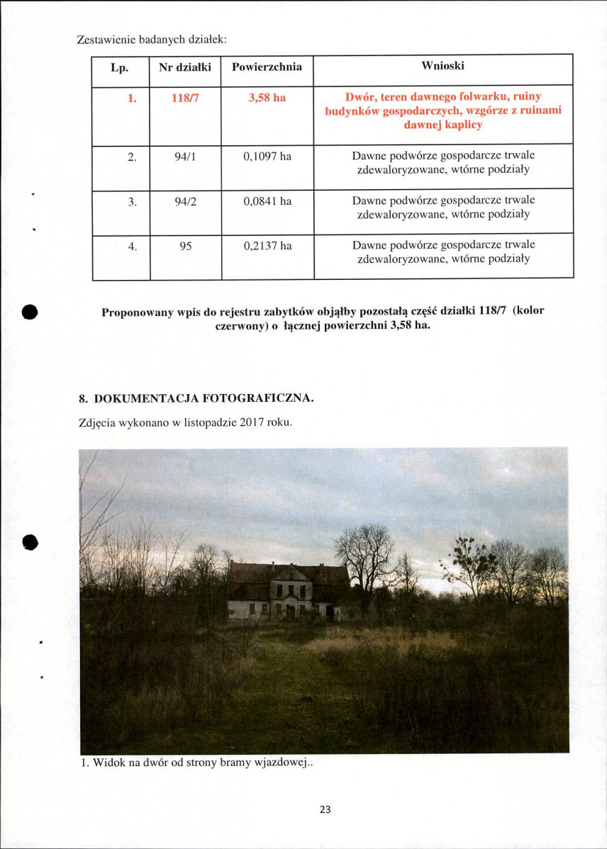 Ewidencja parkowa, skan nr 23