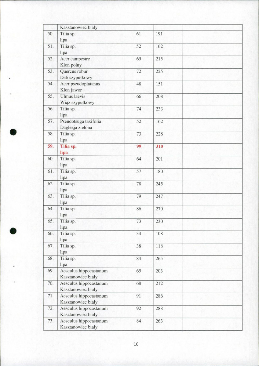Ewidencja parkowa, skan nr 16