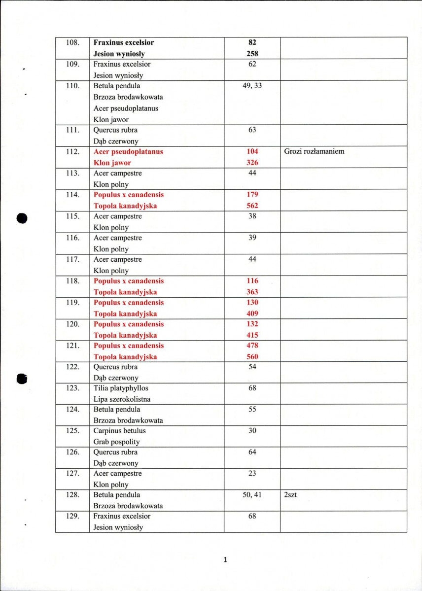 EP - Ewidencja parkowa, skan nr 16