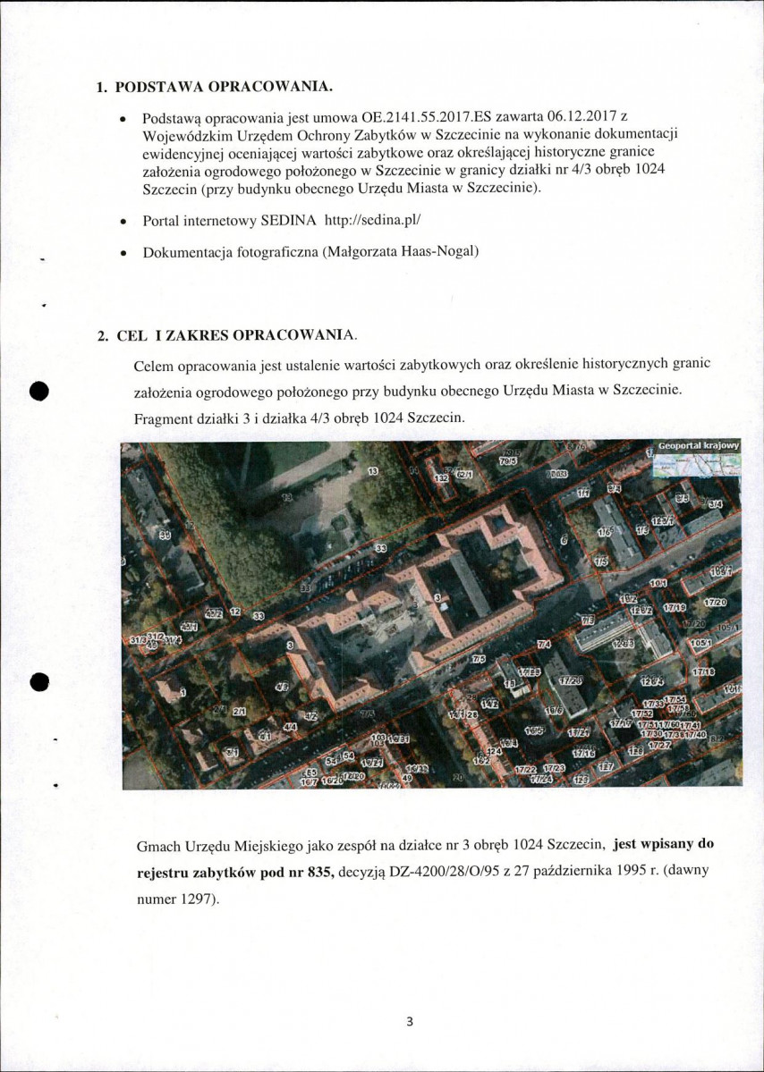 EP - Ewidencja parkowa, skan nr 3