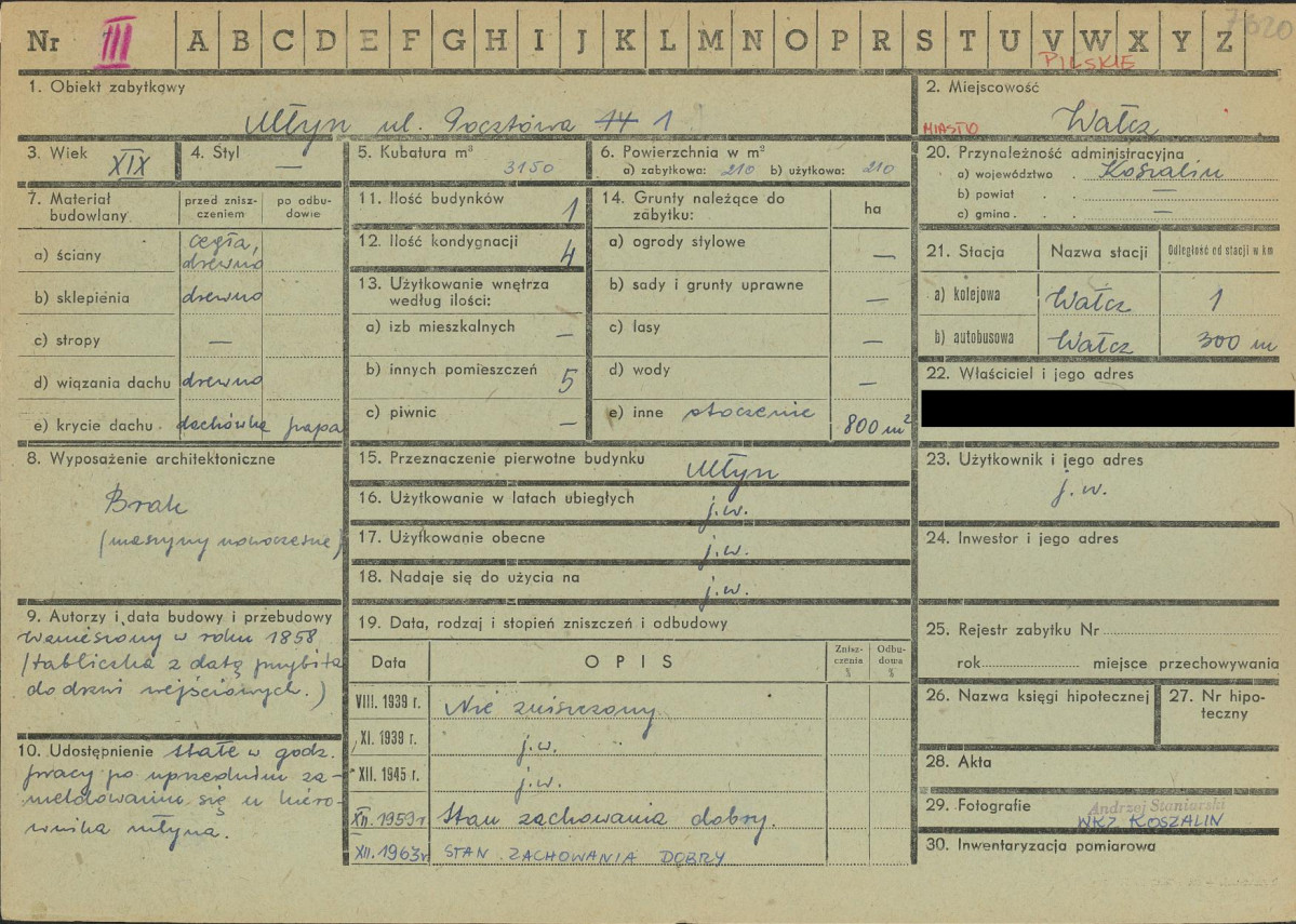 KZ - Karta zielona, skan nr 1