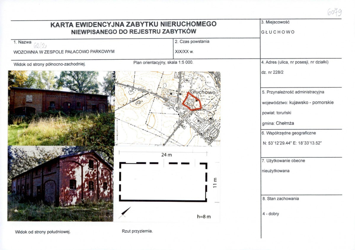 KEZN - Karta obiektu niewpisanego do rejestru, skan nr 1