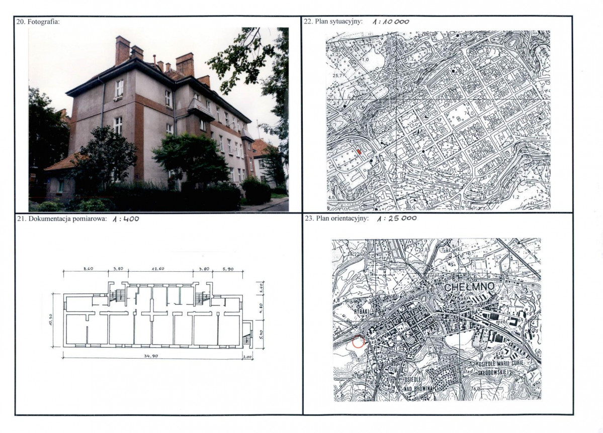 KEZN - Karta obiektu niewpisanego do rejestru, skan nr 2