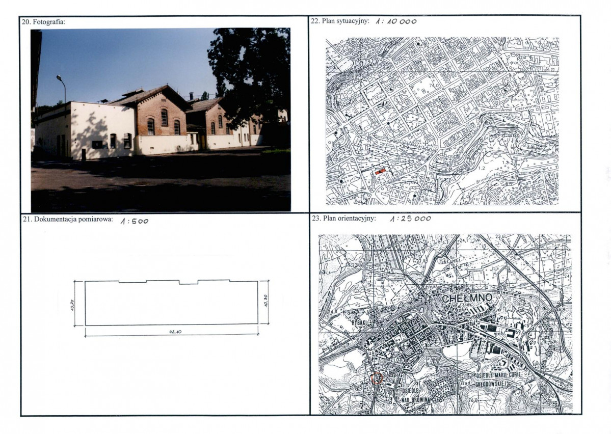 KEZN - Karta obiektu niewpisanego do rejestru, skan nr 2