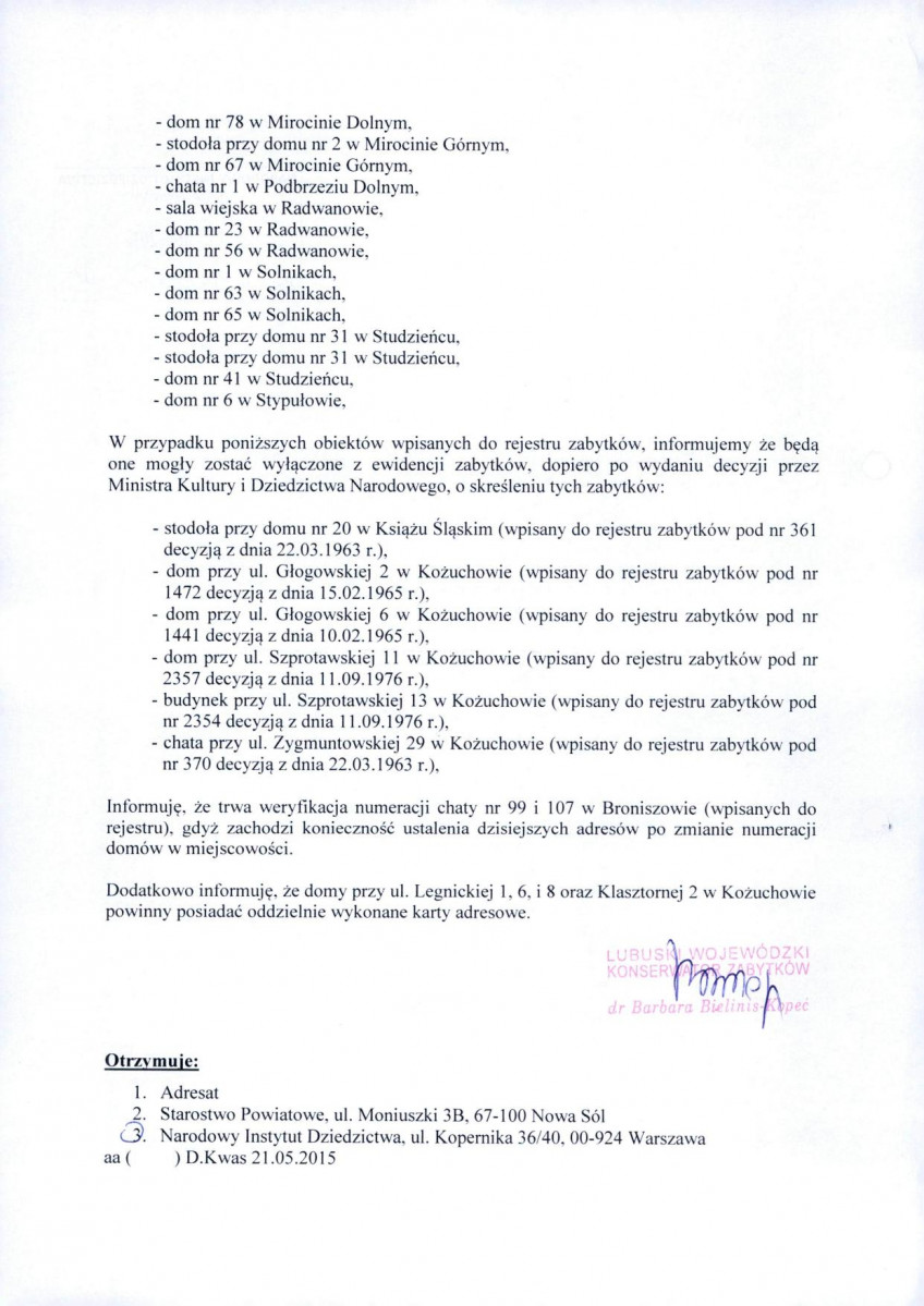 wyl - Wyłączenie z ewidencji, skan nr 2