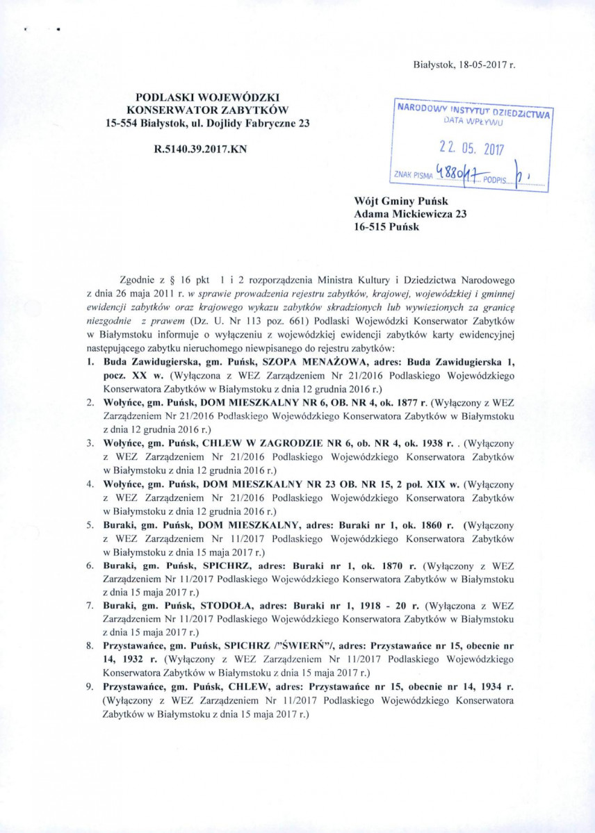 Wyłączenie z ewidencji, skan nr 1
