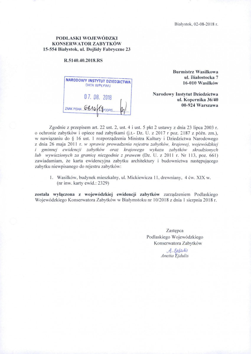 Wyłączenie z ewidencji, skan nr 1