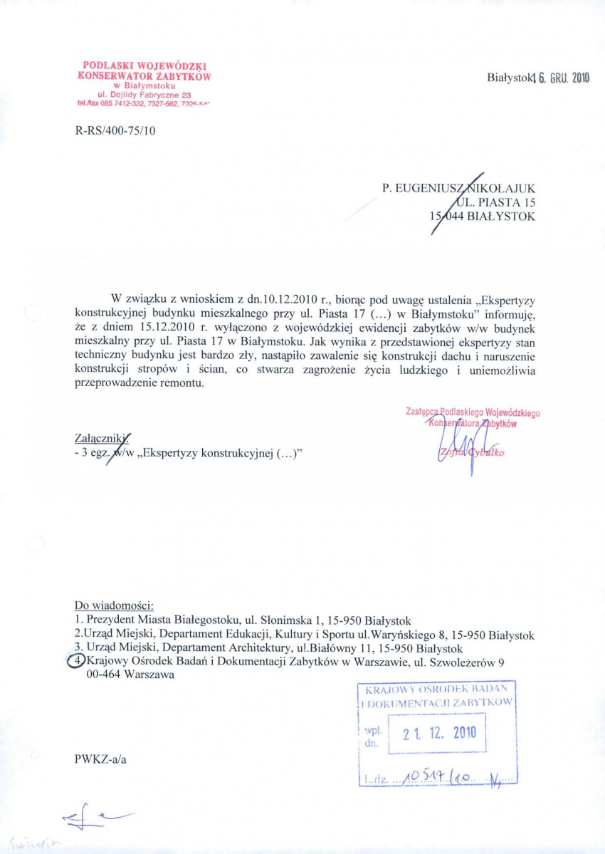 Wyłączenie z ewidencji, skan nr 1