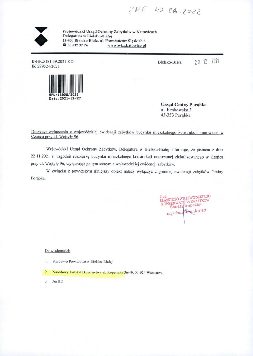 Wyłączenie z ewidencji, skan nr 1