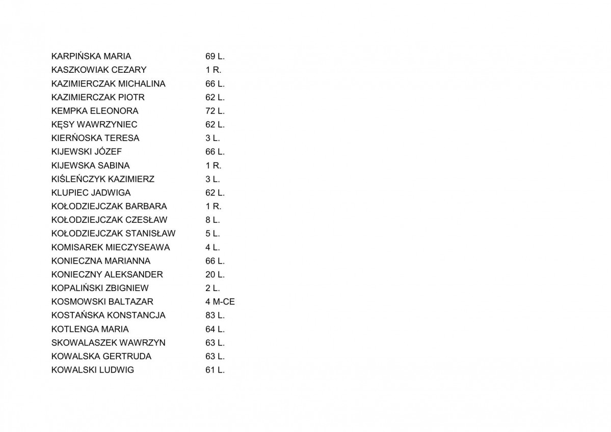 karta ewidencyjna, skan nr 19