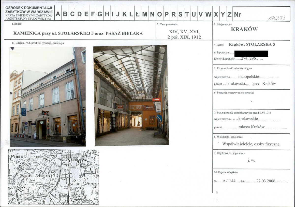 KB - Karta biała, skan nr 1