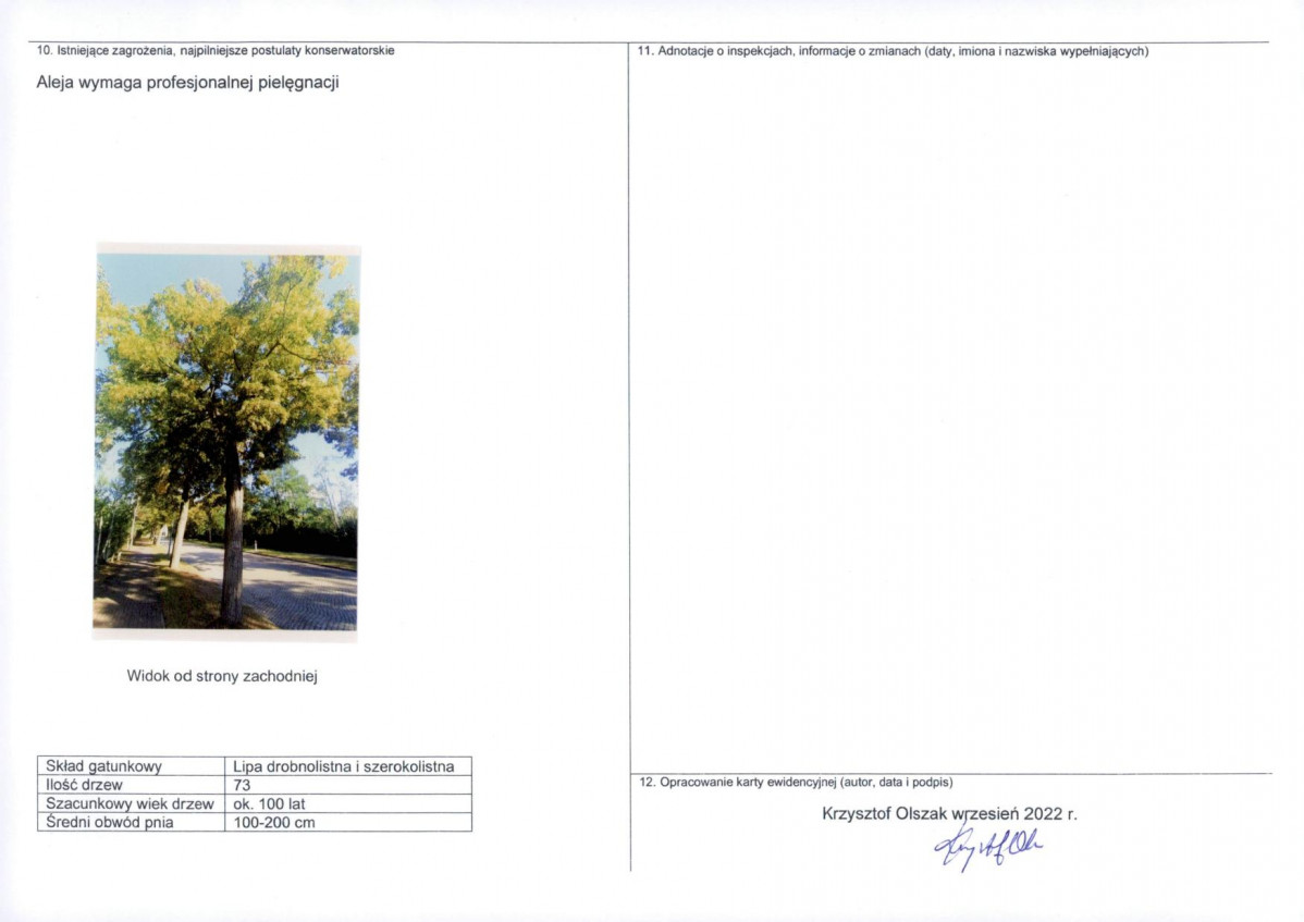 Karta obiektu niewpisanego do rejestru, skan nr 2