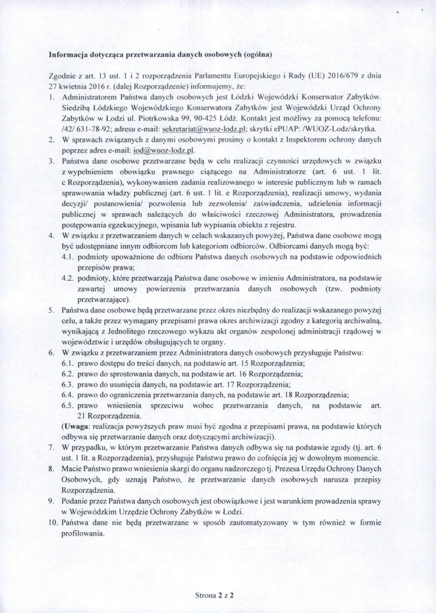 wyl - Wyłączenie z ewidencji, skan nr 2