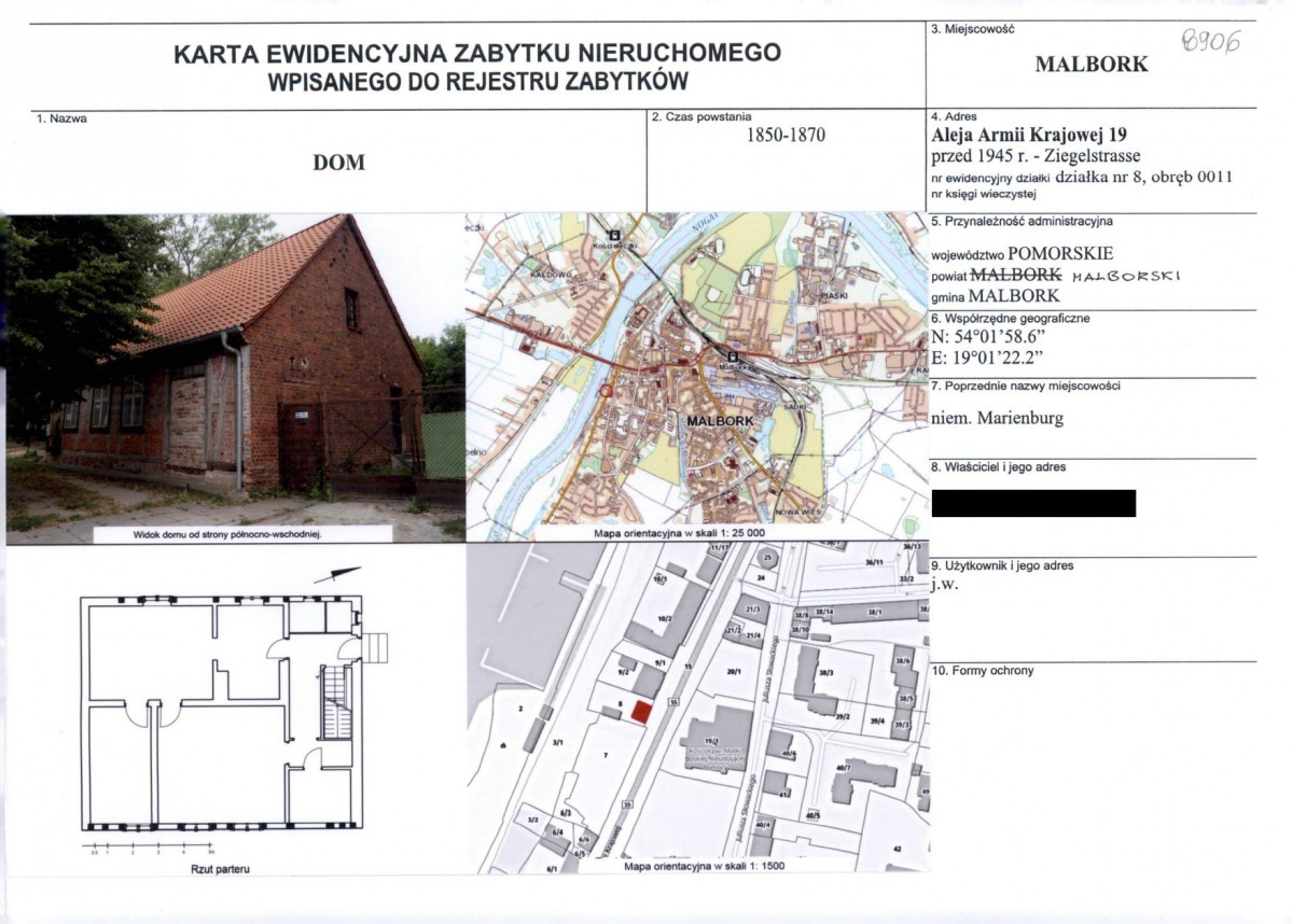 KB - Karta biała, skan nr 1