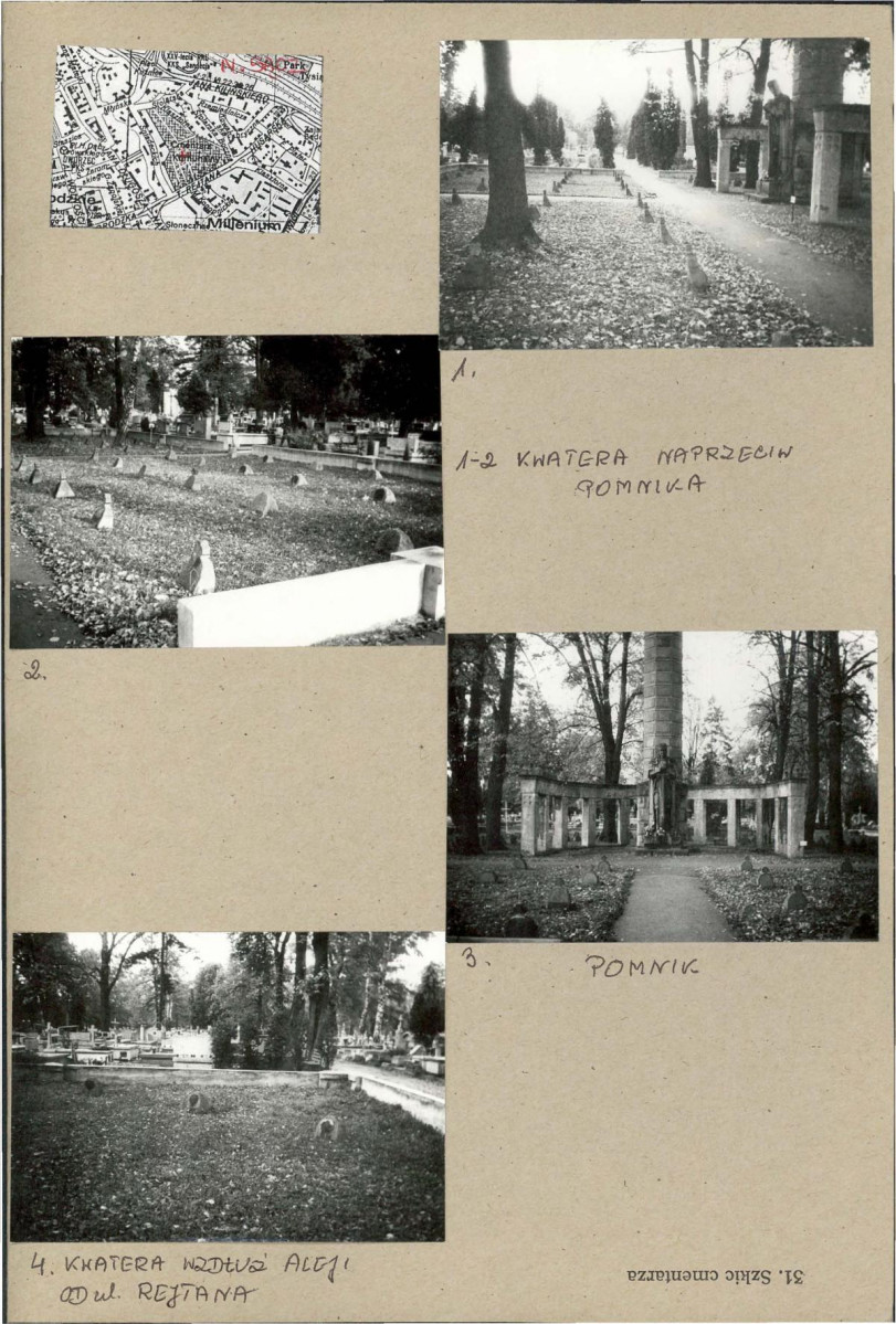 Karta cmentarza, skan nr 4
