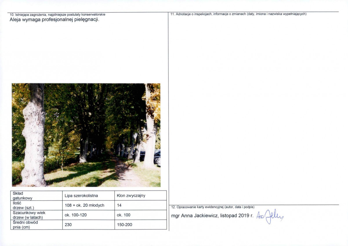 KEZN - Karta obiektu niewpisanego do rejestru, skan nr 2