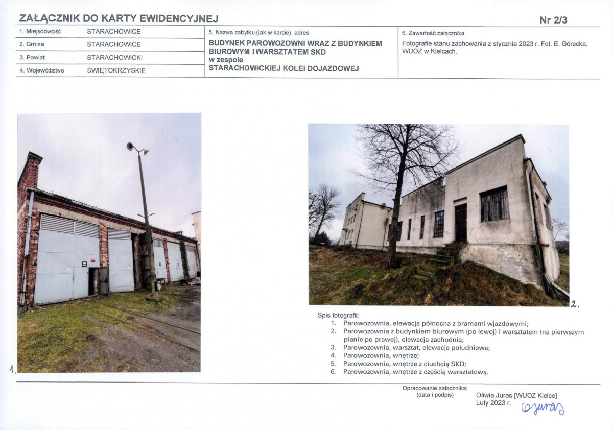 KEZN - Karta obiektu niewpisanego do rejestru, skan nr 5