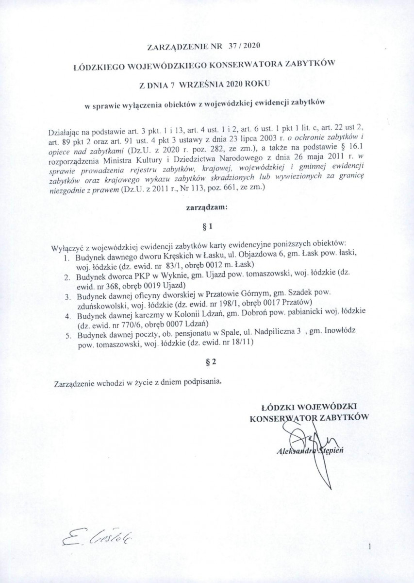 Wyłączenie z ewidencji, skan nr 1