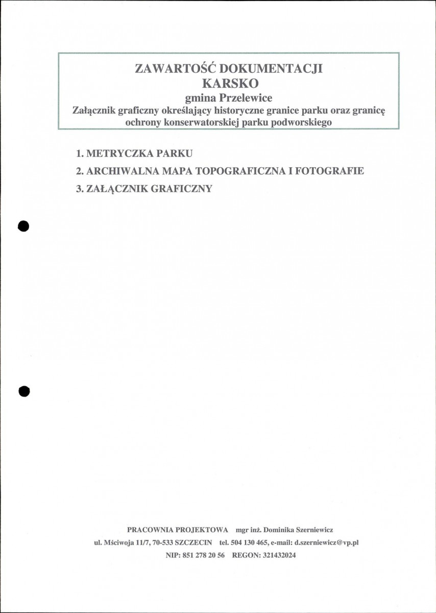 Ewidencja parkowa, skan nr 2